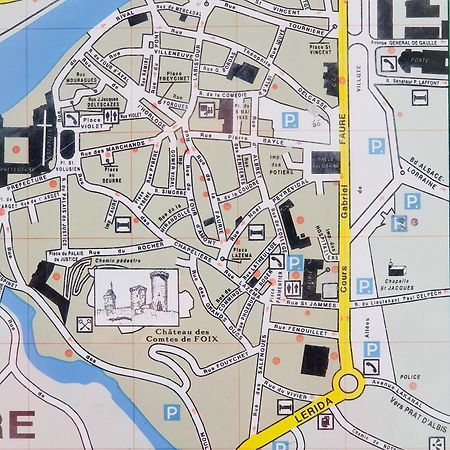 La Note Verte - Parking Gratuit Devant L'Entree Foix Bagian luar foto
